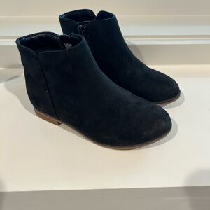 Classic Black Ankle Boots Toddler Girls Size 10